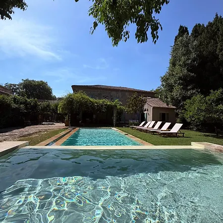 別荘 Mas De Teillan Avec Piscine Privee